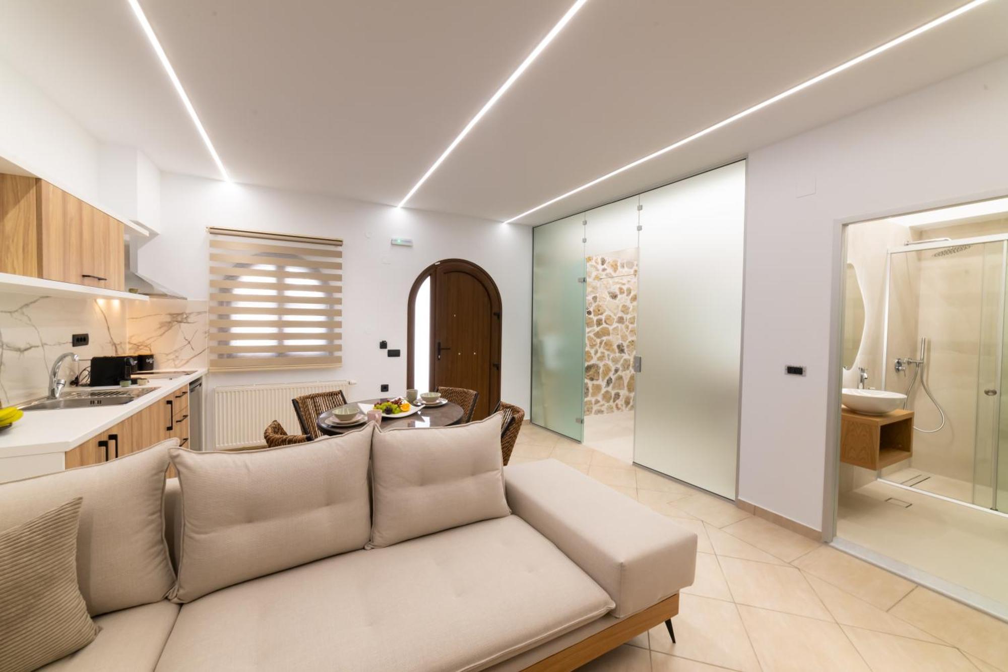 Domus Inn Luxury Apartments Parga Bagian luar foto